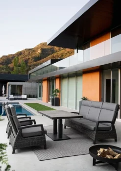 Hot Bizzotto TAVOLO IN ALLUMINIO ANTRACITE JX55 - TRUMAN