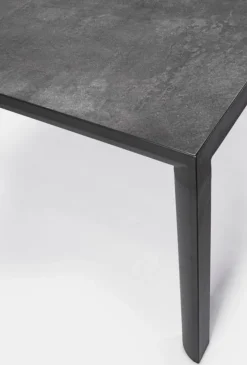 Discount Bizzotto TAVOLO IN ALLUMINIO ANTRACITE JX55 - MASON
