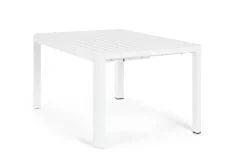 Hot Bizzotto TAVOLO IN ALLUMINIO BIANCO CX21 - KIPLIN