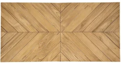 New Bizzotto TAVOLO IN ALLUMINIO BIANCO RT01 - PALMDALE