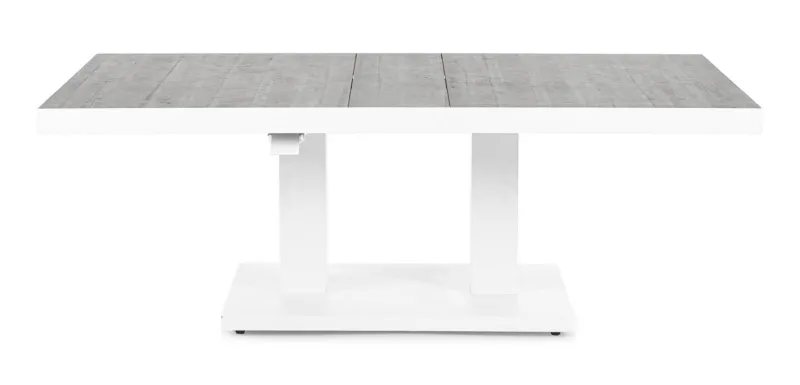 Hot Bizzotto TAVOLO IN ALLUMINIO BIANCO JX11 - TRUMAN