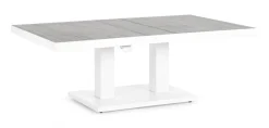 Hot Bizzotto TAVOLO IN ALLUMINIO BIANCO JX11 - TRUMAN