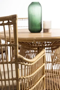 Outlet Bizzotto TAVOLO IN ALLUMINIO D110 - ADELMA