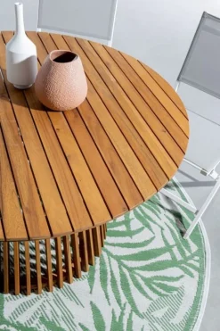 Best Bizzotto TAVOLO IN ALLUMINIO D120 FSC - RODANO