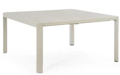 Outlet Bizzotto TAVOLO IN ALLUMINIO RASTIN - KIPLIN