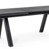 Sale Bizzotto TAVOLO IN ALLUMINIO 205/265X103 ANTRACITE JX55 - KRION