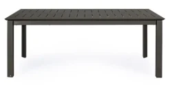 Online Bizzotto TAVOLO IN ALLUMINIO 200/300X110 ANTRACITE CX23 - KONNOR