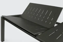 Online Bizzotto TAVOLO IN ALLUMINIO 200/300X110 ANTRACITE CX23 - KONNOR