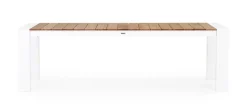 Bizzotto TAVOLO IN ALLUMINIO 253/319/384X110 BIANCO GK50 - CAMERON