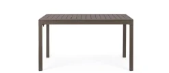 Sale Bizzotto TAVOLO IN ALLUMINIO 135-270X90 COFFEE YK14 - PELAGIUS