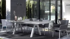 Best Bizzotto TAVOLO IN ALLUMINIO 205/265X103 LUNAR - KRION