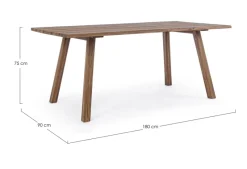 Online Bizzotto TAVOLO IN LEGNO - GLASGOW FSC