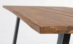 Online Bizzotto TAVOLO IN LEGNO ANTRACITE 160X90 - OSLO FSC