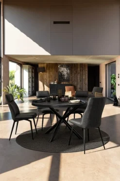 Outlet Bizzotto TAVOLO IN LEGNO D130 - HASTINGS