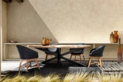 Hot Bizzotto TAVOLO IN TEAK CARBON RT02 - PALMDALE