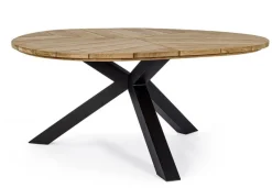 Discount Bizzotto TAVOLO IN TEAK CARBON RT02 - PALMDALE