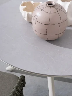 Sale Bizzotto TAVOLO JULIAN D120 PELICAN