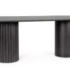 Outlet Bizzotto TAVOLO ORISSA NERO 200X90