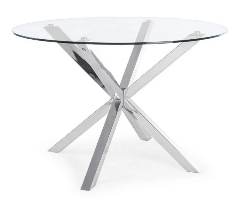 New Bizzotto TAVOLO ROTONDO IN VETRO - MAY