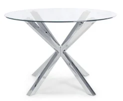 New Bizzotto TAVOLO ROTONDO IN VETRO - MAY