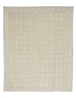 Discount Bizzotto TELO COPRITUTTO HELOISE BIAN-VER 220X260