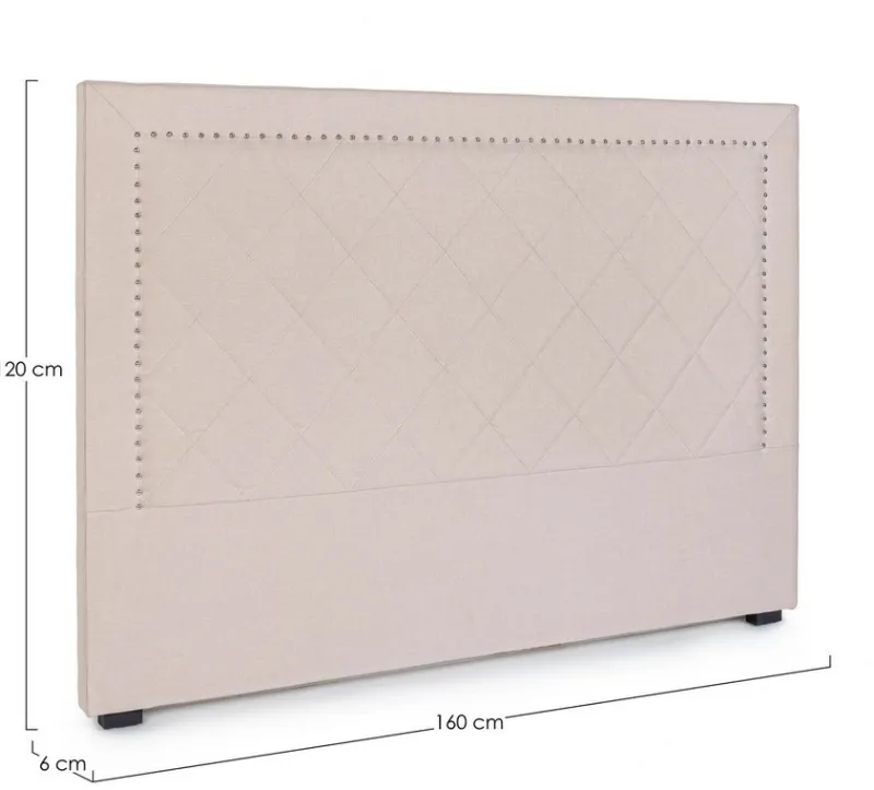 New Bizzotto TESTIERA LETTO IN LEGNO NATURALE 160 - AHURA