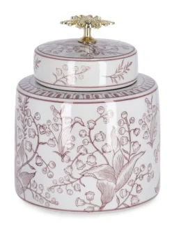 Sale Bizzotto VASO CAI C-TAPPO CIL ROSSO BIANCO H19