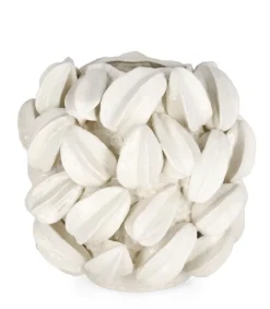 Sale Bizzotto VASO CARAMBOLA BIANCO H32
