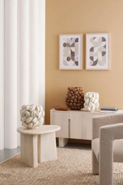 Sale Bizzotto VASO CARAMBOLA BIANCO H32