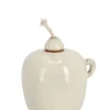 Sale Bizzotto VASO CON STOPPINO ESMA BEIGE H11,5