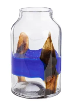 Bizzotto VASO ERIDANUS VT BLU NERO H24,5