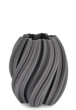 Outlet Bizzotto VASO JOLEEN GRIGIO H21