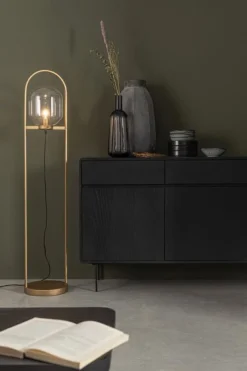 Bizzotto VASO KIRINDA VT TRASPARENTE NERO H38