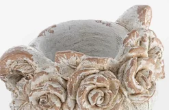 New Bizzotto VASO TESTA LEONE MAGNESIA H44