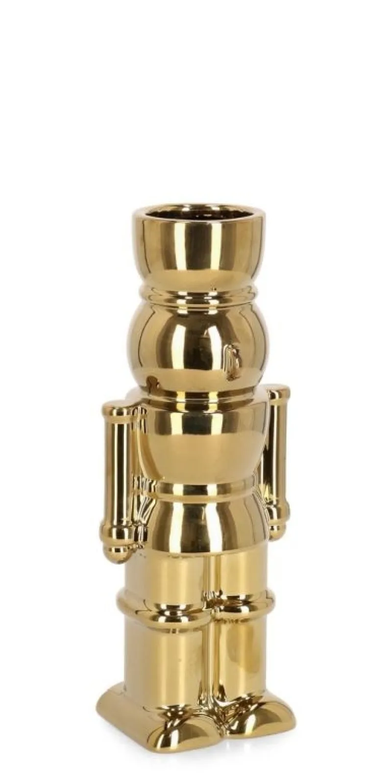 Hot Bizzotto VASO WALKER SOLDATINO ORO H22,5