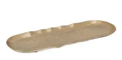Sale Bizzotto VASSOIO DECORATIVO CLAMP ORO 40X13,5
