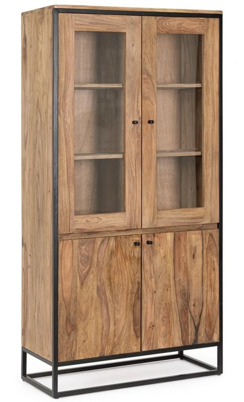 Hot Bizzotto VETRINA IN LEGNO SHEESHAM - NARTAN